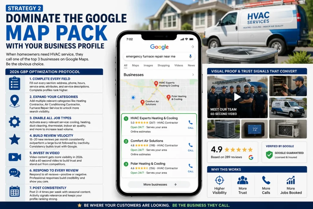 Google Business Profile for HVAC