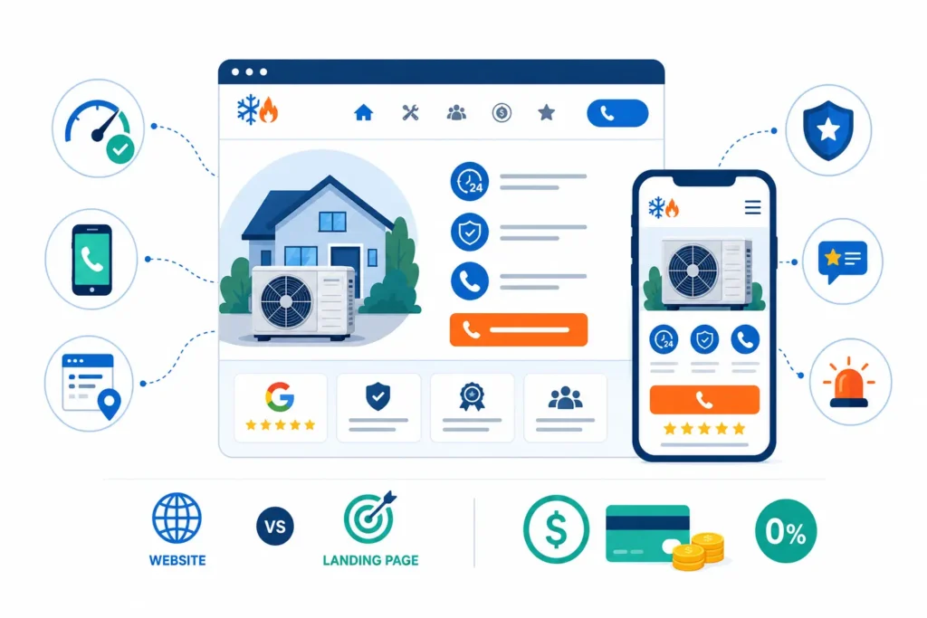 HVAC Website Design