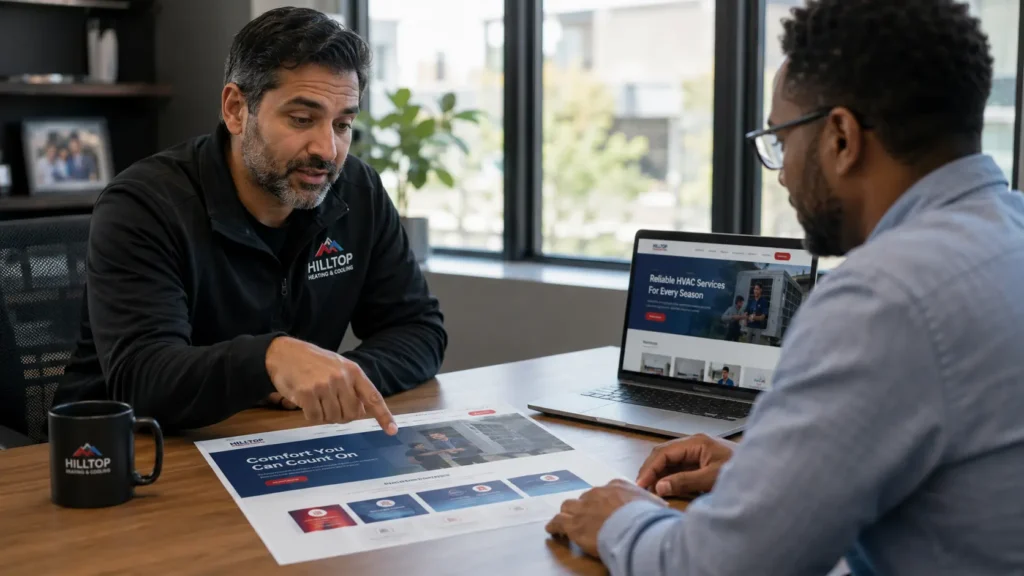 Why HVAC is a trust-first industry online
